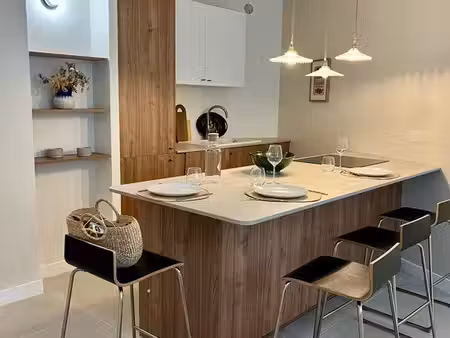appartement t2 meublé et décoré