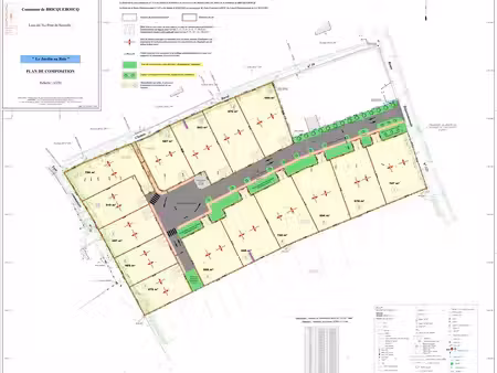terrain 660 m² bricquebosq