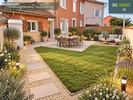 pont-de-chéruy | t2 rez-de-jardin 49 73 m² | terrasse + jardin privatif
