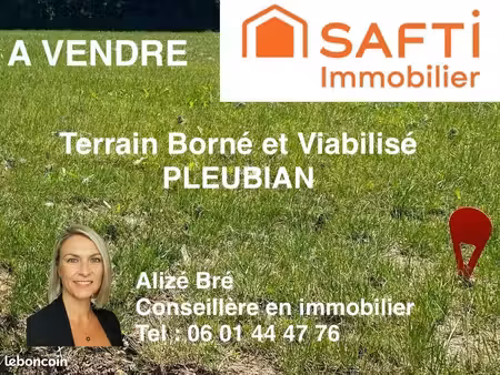 terrain 809 m² pleubian