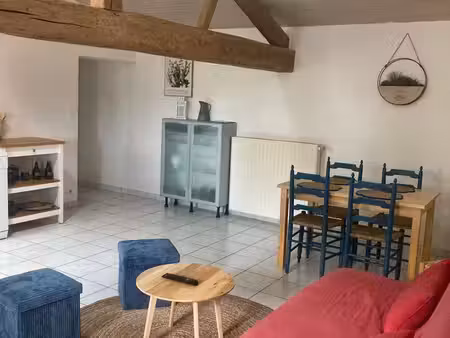location appartement familial - 2 chambres - la verrie - courts séjours