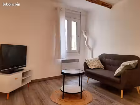 location t1 meublé lumineux 30 m² – calme – barjols