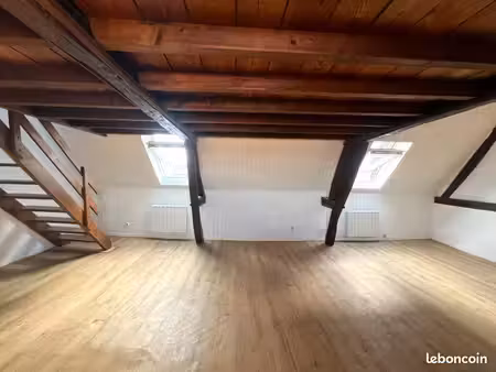 loft avec mezzanine – vue cathédrale – vernon hypercentre – 40 m²