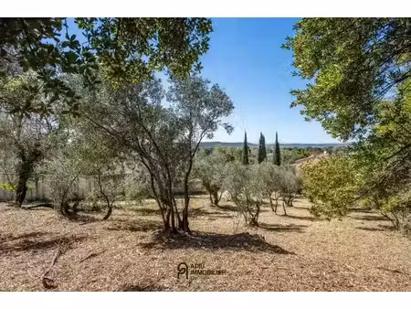 vente terrain 1336 m² à uzès (30700)  290 000 €