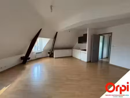 location appartement 3 pièces 50.2 m² à crepy (02870)  440 €