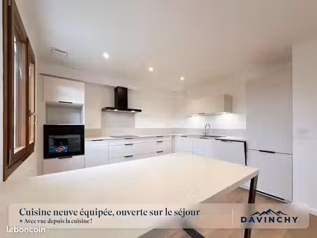 villaz – t4 duplex rénové 2026 avec vue  terrasse sud  garage double
