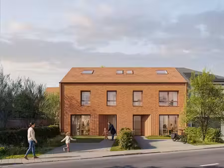 vaste maison neuve avec jardin à louvain