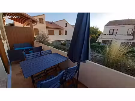 vaux sur mer entre le centre et pontaillac - appartement 2 pièces meuble a louer a l’année