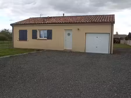 maison f 3 de 60 m2