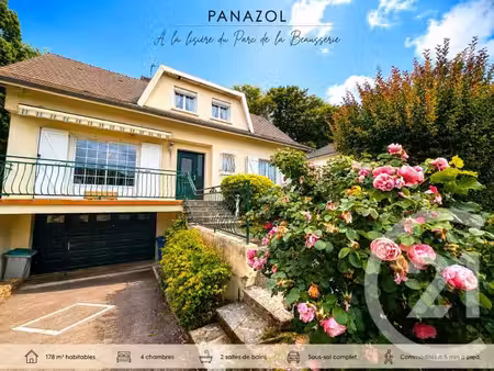 maison à vendre - 6 pièces - 178 68 m2 - panazol - 87 - limousin