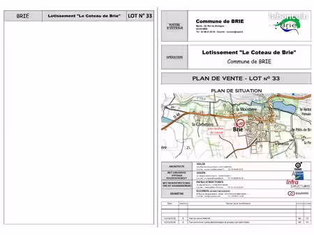 vente de terrain constructible - brie (35)