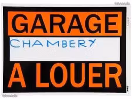 a louer garage-box securise avec electricite chambery le haut