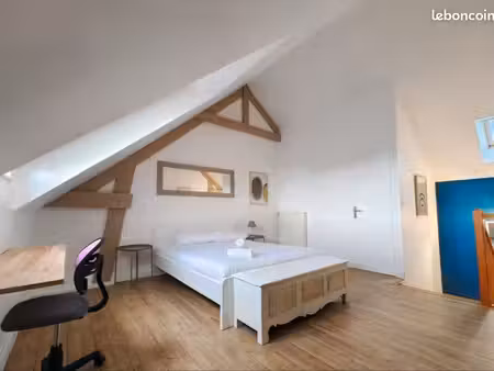 superbe maison de ville meublée – 80 m² – 2 chambres