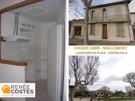 viager libre - f70-h78 ans - mallemort (13370)