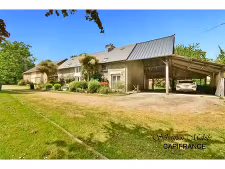 belle propriété à vendre à saint aubin de terregatte (maison  plusieurs dépendances  gîte)