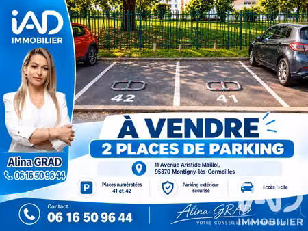 vente parking 22 m²