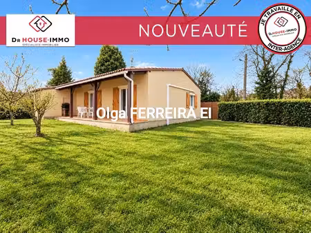 charmante maison plain pied rénovée avec grand jardin arboré à brousses-et-villaret