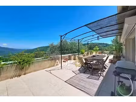 le bar-sur-loup - maison individuelle avec piscine belle vue-