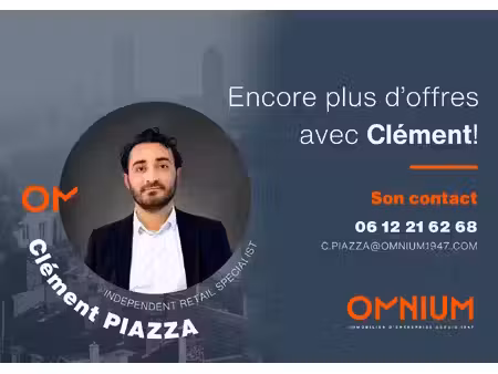 achat local commercial 106m²
