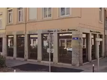 achat local commercial 90m² lyon 4ème