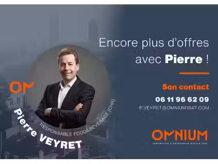 achat local commercial 320m²