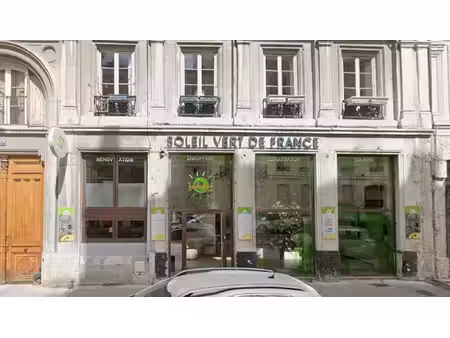 achat local commercial 233m² lyon 6ème