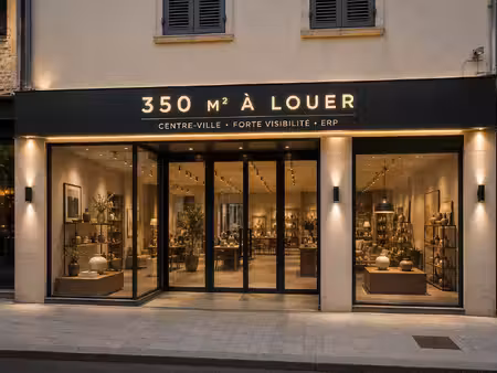 location local commercial 350m² bourg en bresse 01000