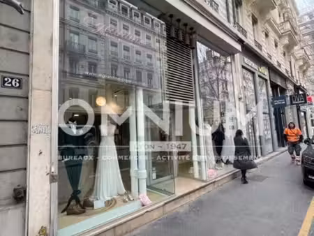 location local commercial 192m² lyon 3ème