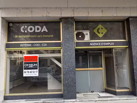 location local commercial 85m² lyon 3ème