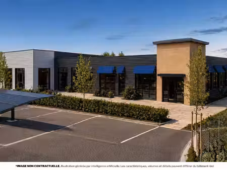 location local commercial 411m² st bonnet de mure 69720
