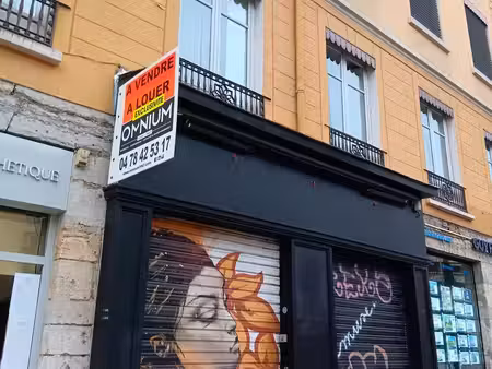 location local commercial 105m² lyon 5ème