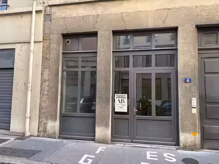 location local commercial 32m² lyon 2ème