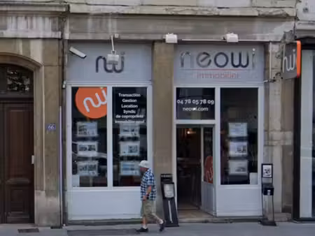 location local commercial 43m² lyon 3ème