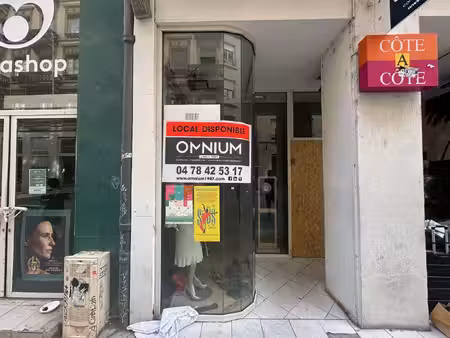 location local commercial 70m² lyon 2ème