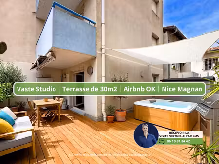 vaste studio à vendre à nice (06000)