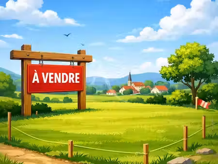 vente terrain 1147 m² à thiembronne (62560)  34 000 €