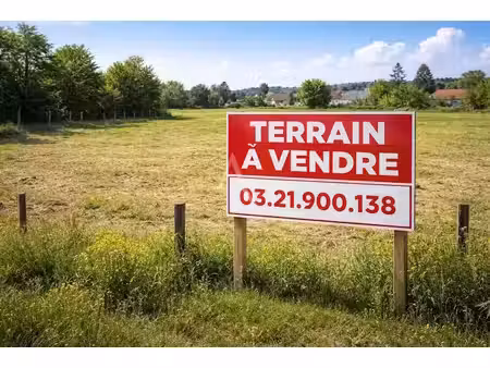 vente terrain 1315 m² à thiembronne (62560)  36 000 €