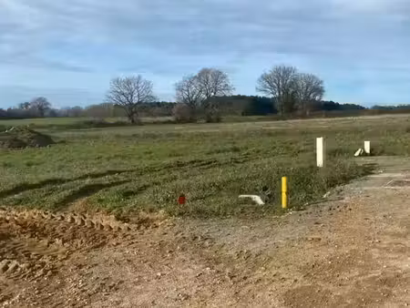vente terrain 758 m² à fleure (86340)  46 200 €