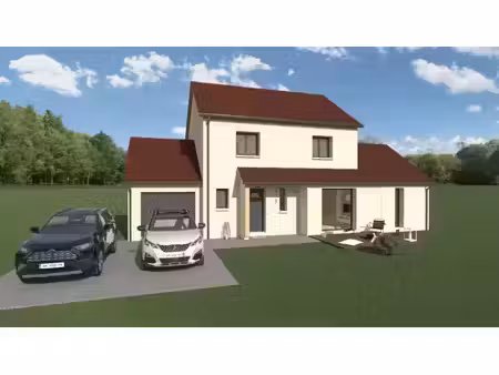 maison re2020 à construire  deux niveaux suite parentale àccolée  3 chambres à l’éatge et 