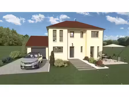 maison à construire re2020  deux niveaux 3 chambres ou 4  garage   prêt à décorer 