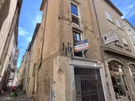 vente maison de ville avec local à rénover saint-affrique
