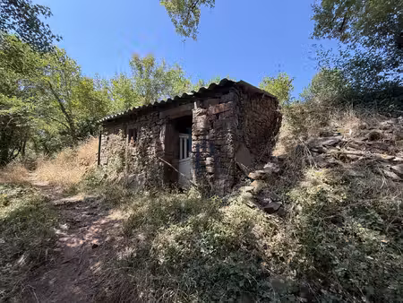 vente mazet sur 1 29 hectares de terrains bordé par ruisseau