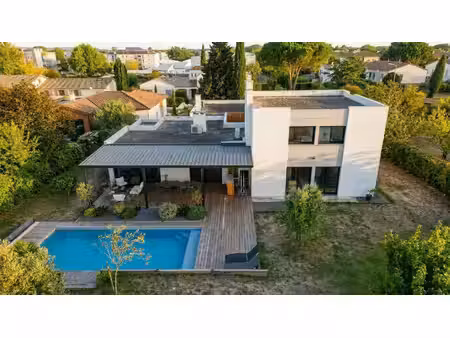 à vendre balma – maison d'architecte 5 chambres piscine garage + t4 loué