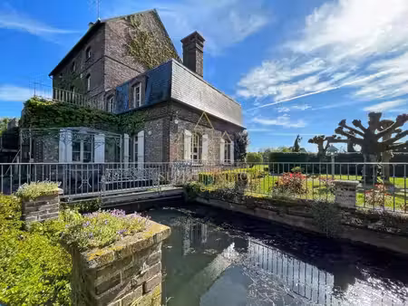 propriété de prestige : ancien moulin de charme au cœur d’un écrin de verdure à 1h de pari