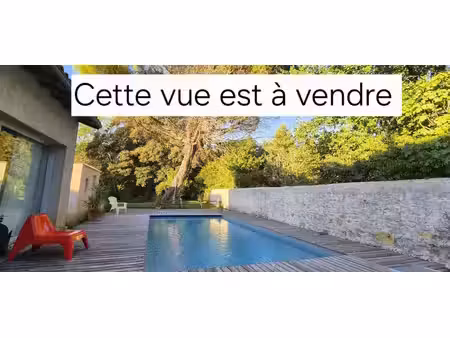 maison de charme en pierre  piscine  grange et beaux volumes