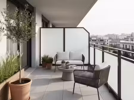 baisse de prix pour ce 2 pieces au dernier etage