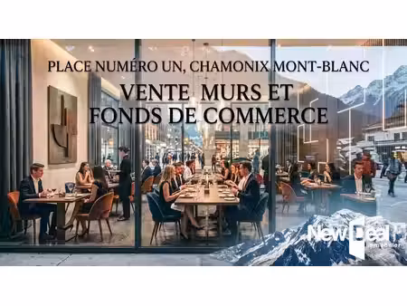 vente locaux professionnels 200 m² à chamonix-mont-blanc (74400)  3 600 000 €