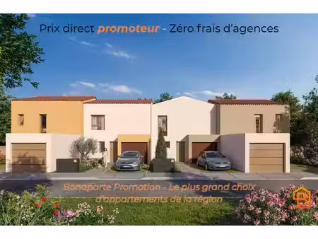 maison neuve 90m2 avec jardin 80m2 a poussan