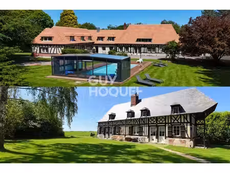 exclusivité ! propriété normande comprenant deux habitations