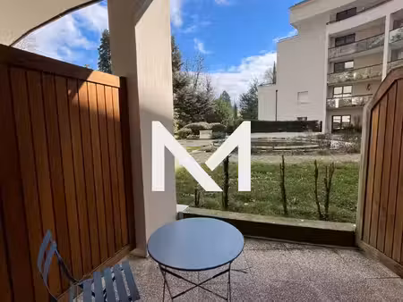 la tronche - vieux logis - studio meuble dans residence de stand